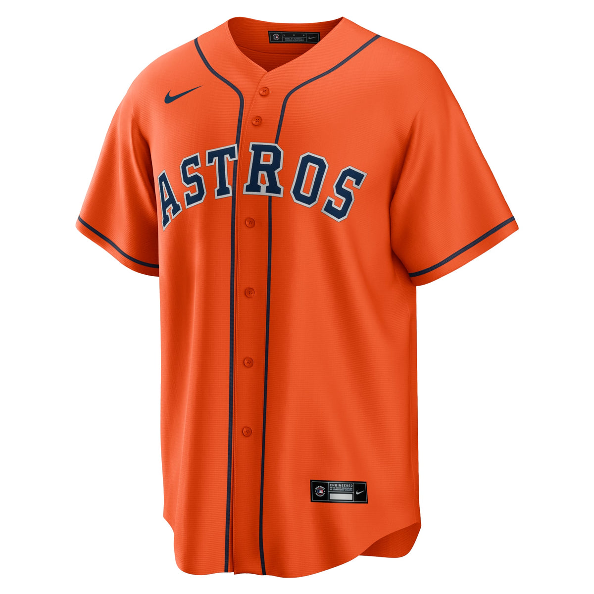 Men's Houston Astros Nike Orange Alternate Replica Team Jersey