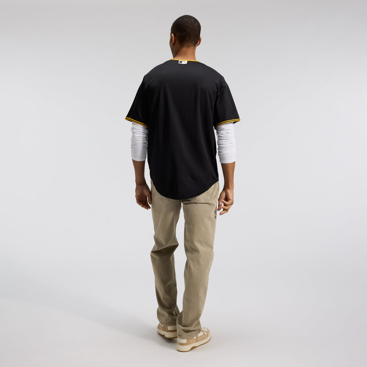 Men's Pittsburgh Pirates Nike Black Alternate Replica Team Jersey