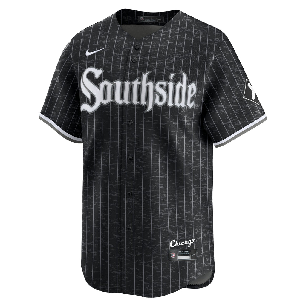 Men's Chicago White Sox Nike Black City Connect Limited Jersey