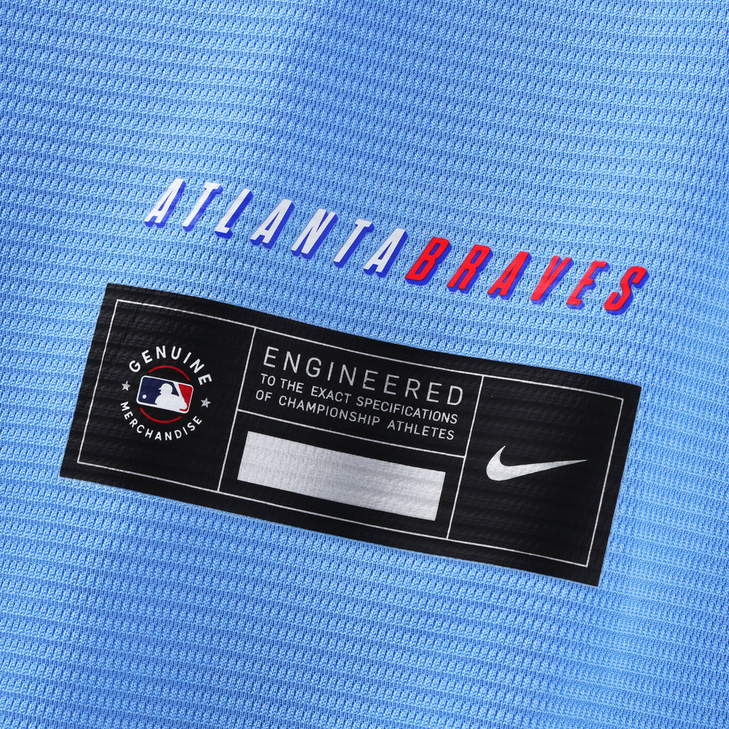 Men's Atlanta Braves Ronald Acuña Jr. Nike Powder Blue 2026 City Connect Stadium Jersey