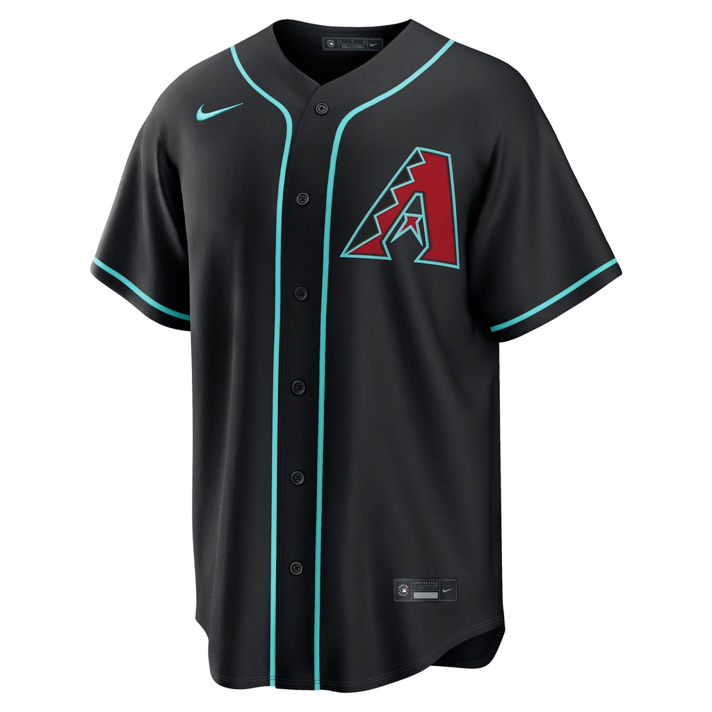 Men's Arizona Diamondbacks Corbin Carroll Nike Crimson Alternate 2 Replica Jersey