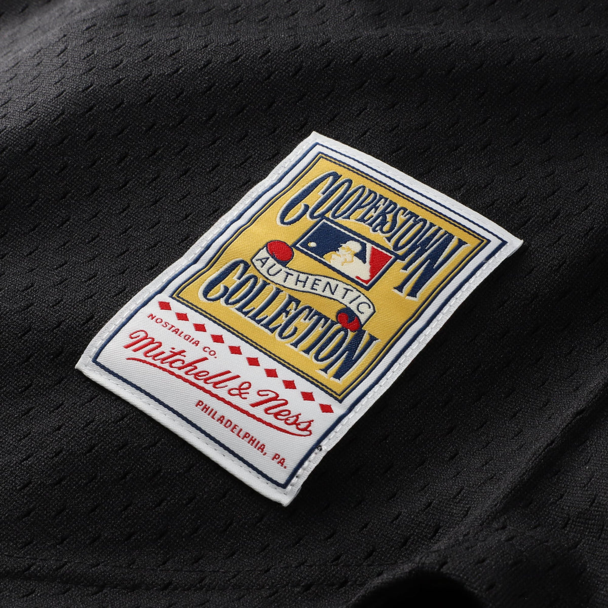 Men's Cincinnati Reds Ken Griffey Jr. Mitchell & Ness Black Big & Tall Cooperstown Mesh Batting Practice Jersey