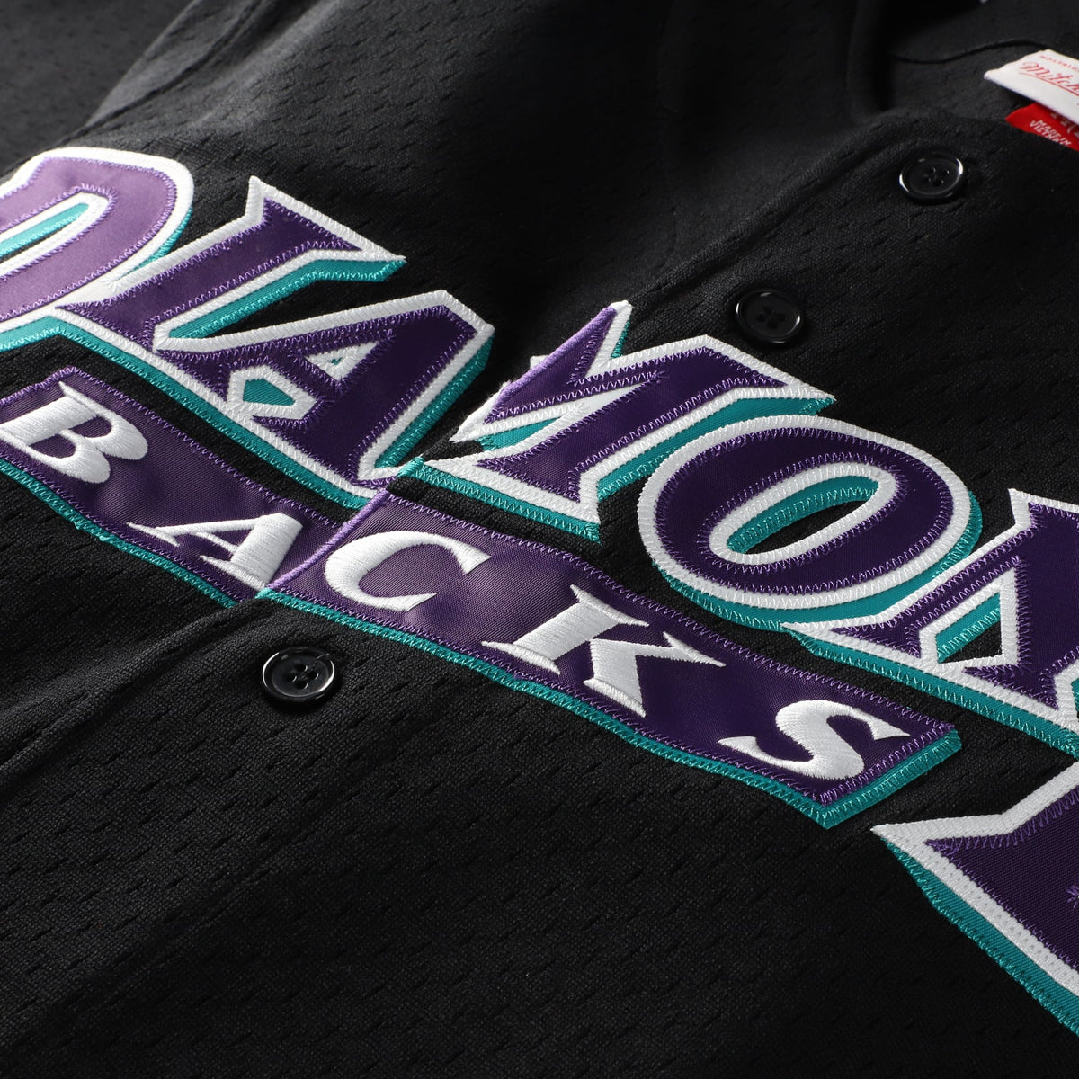 Men's Arizona Diamondbacks Randy Johnson Mitchell & Ness Black Big & Tall Cooperstown Mesh Batting Practice Jersey