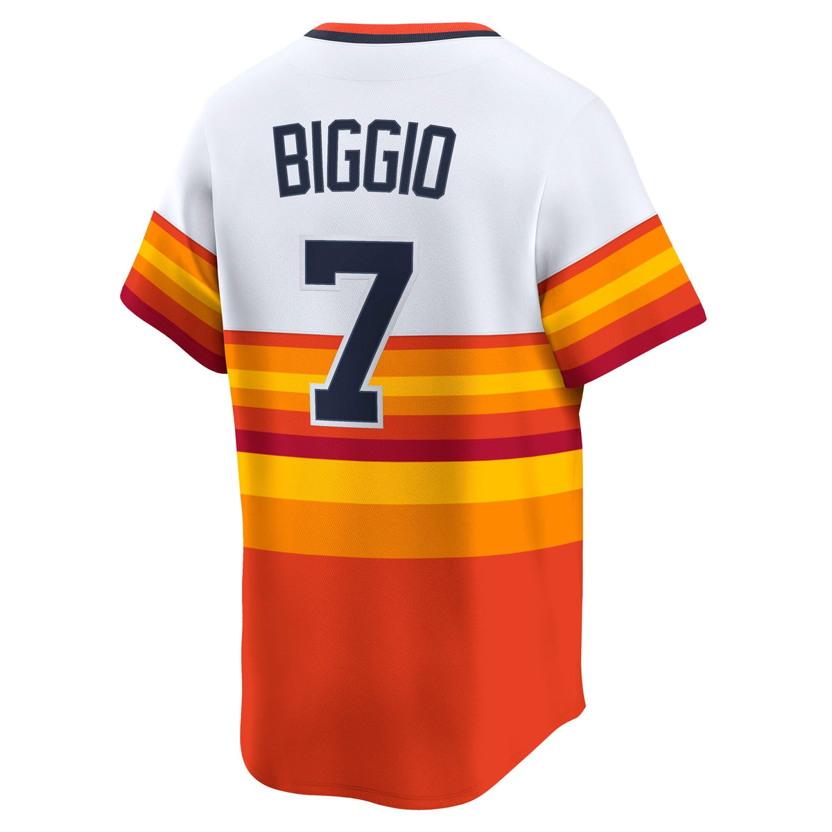 Men's Houston Astros Craig Biggio Nike White Throwback Cooperstown Collection Limited Player Jersey