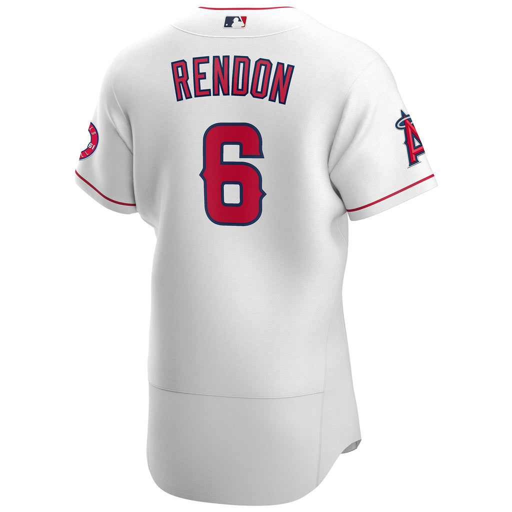 Men's Los Angeles Angels Anthony Rendon Nike White Authentic Player Jersey