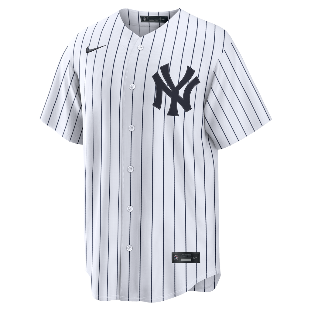 Men's New York Yankees George Lombard Jr. Nike White Home Replica Jersey