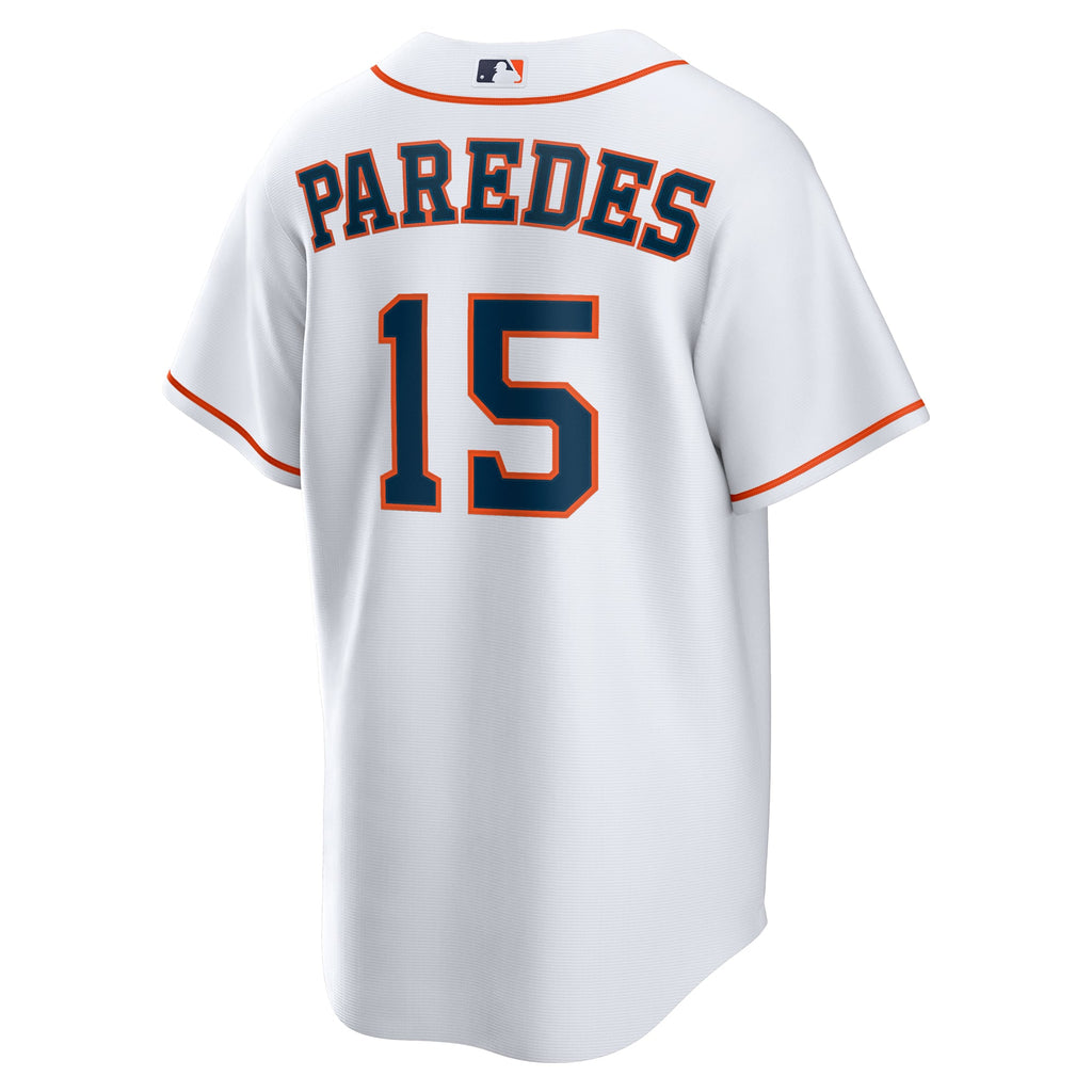 Men's Houston Astros Isaac Paredes Nike White Home Replica Jersey