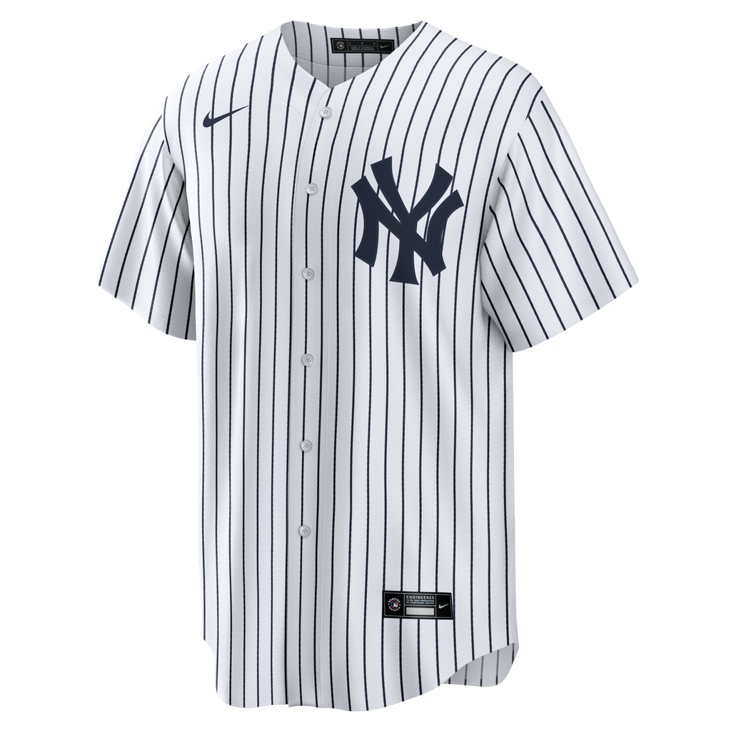 Men's New York Yankees Nike White Home Replica Team Jersey