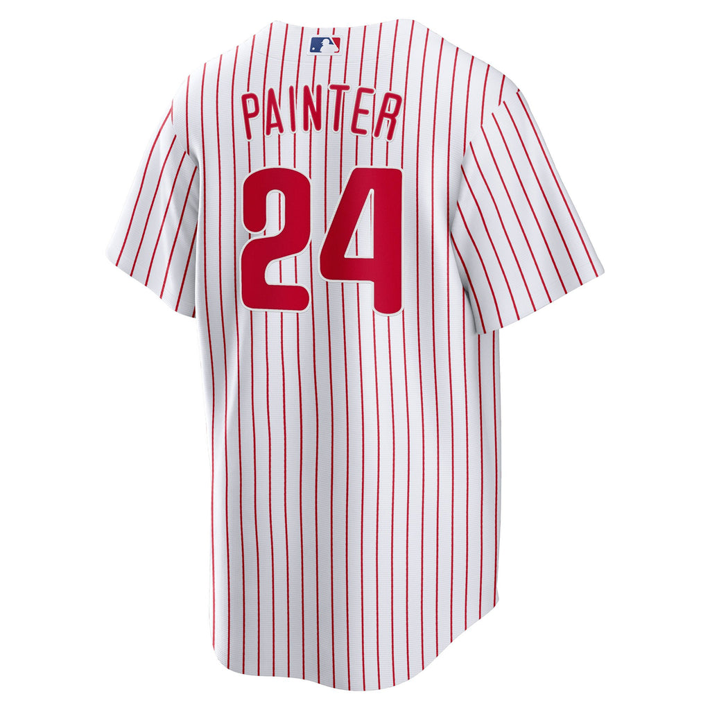 Men's Philadelphia Phillies Andrew Painter Nike White Home Replica Jersey