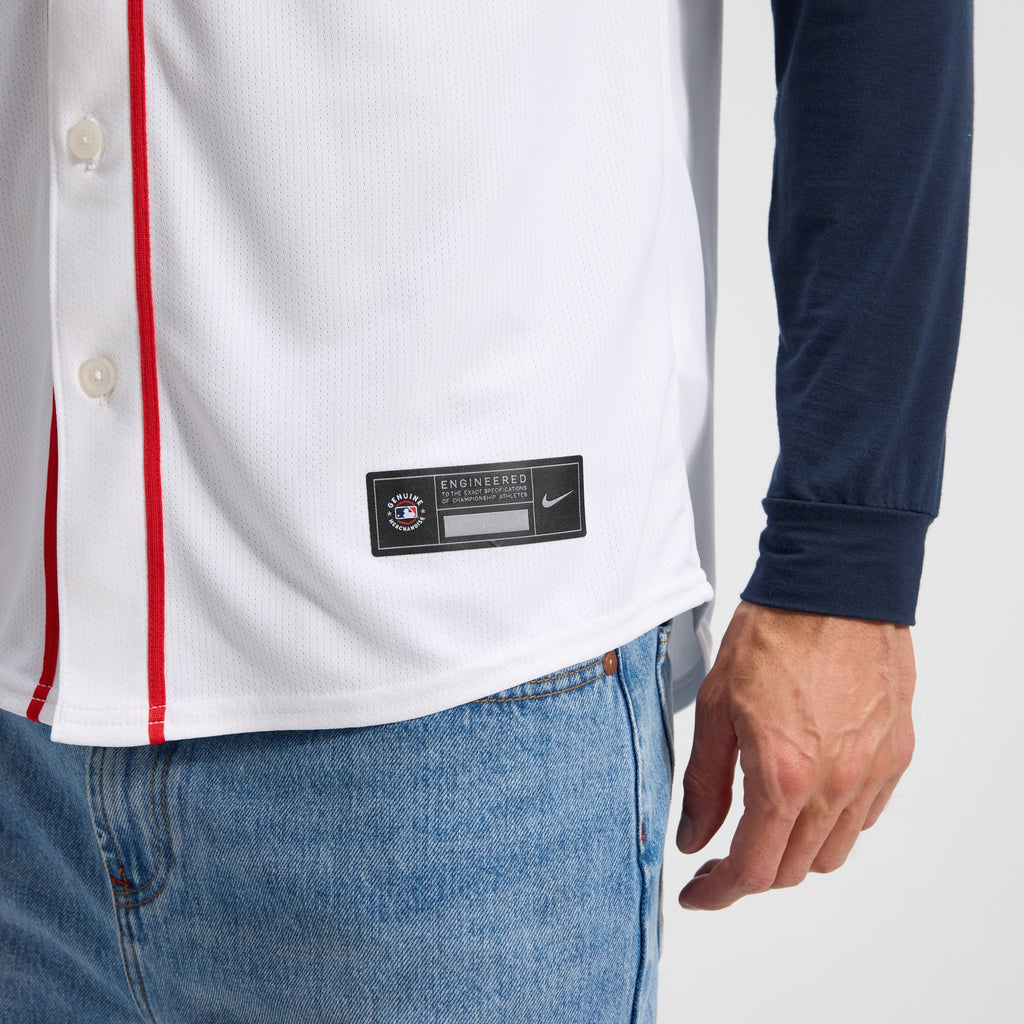 Men's Boston Red Sox Nike White Home Limited Jersey