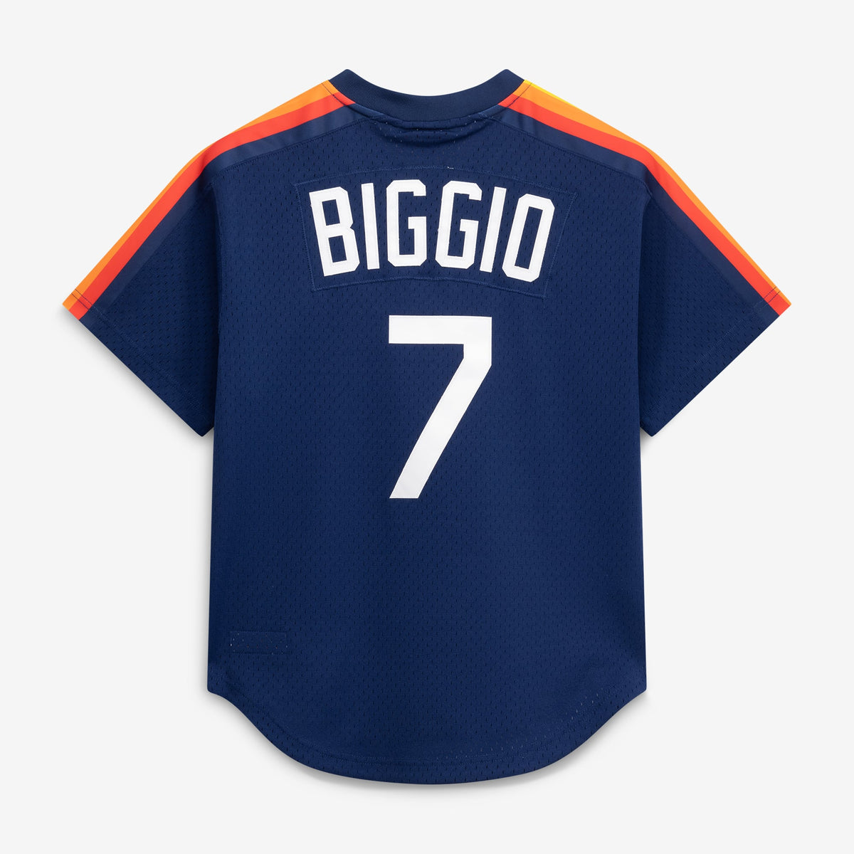Men's Houston Astros Craig Biggio Mitchell & Ness Navy Authentic Batting Practice Jersey