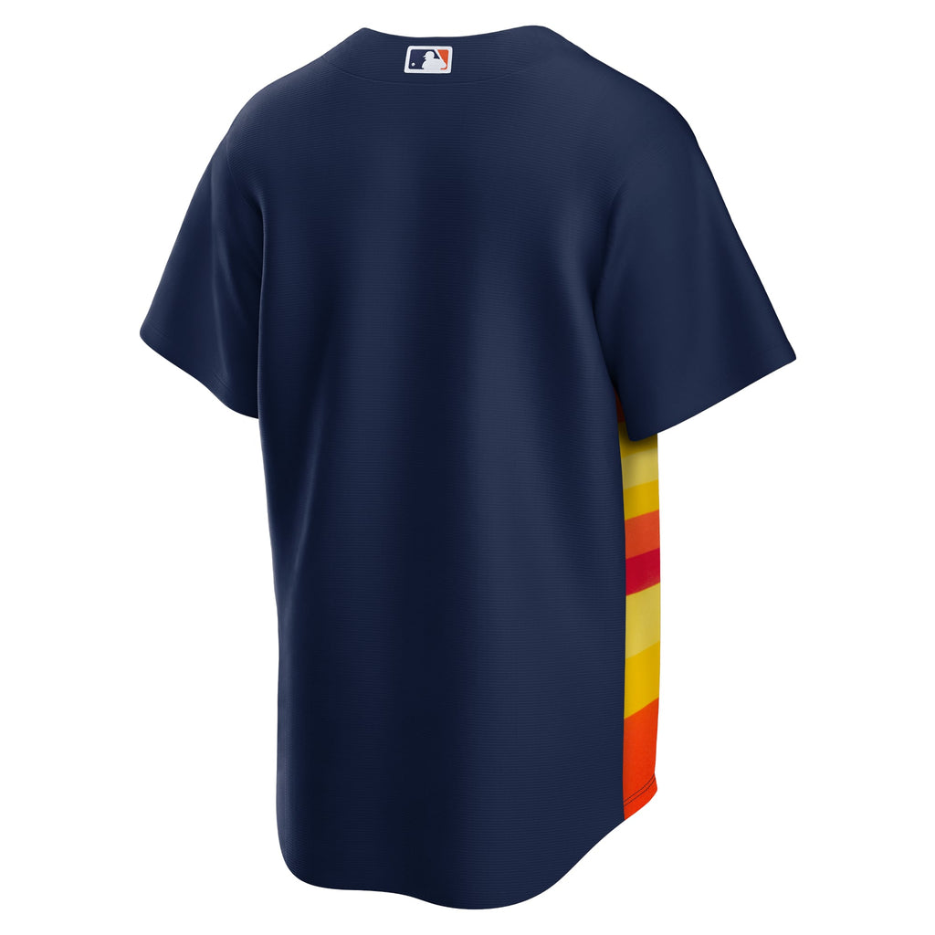 Men's Houston Astros Nike White Home Replica Team Jersey