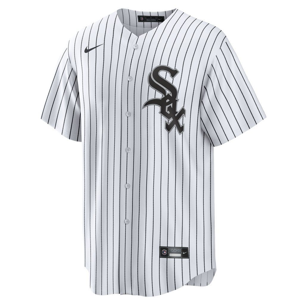Men's Chicago White Sox Seranthony Domínguez Nike White Home Replica Jersey