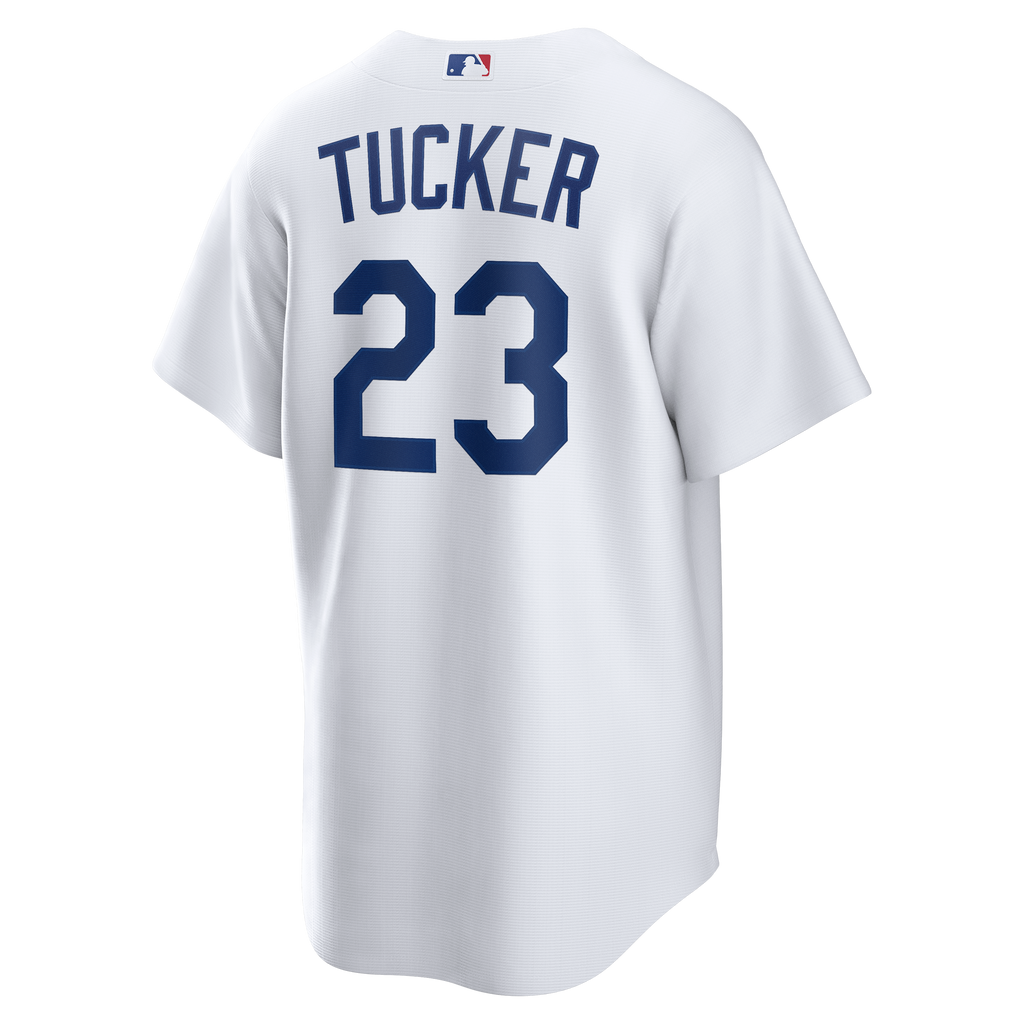 Men's Los Angeles Dodgers Kyle Tucker Nike White Home Replica Jersey