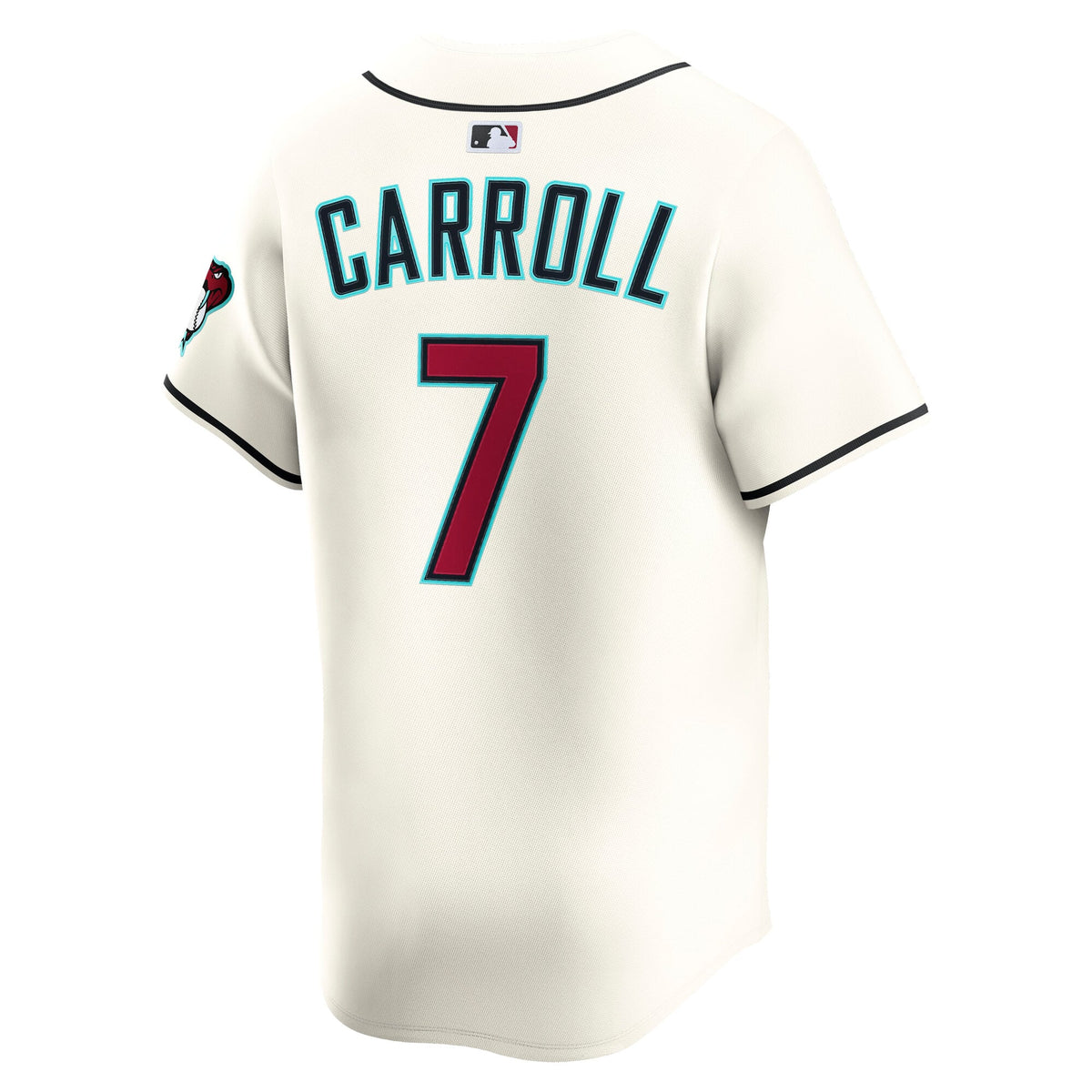 Men's Arizona Diamondbacks Corbin Carroll Nike Gray Road Limited Player Jersey