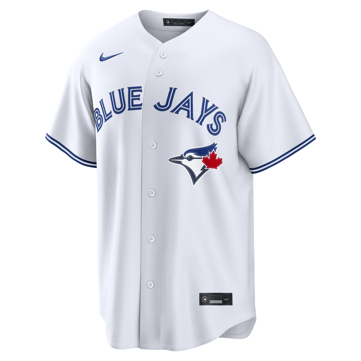 Men's Toronto Blue Jays Shane Bieber Nike White Home Replica Jersey