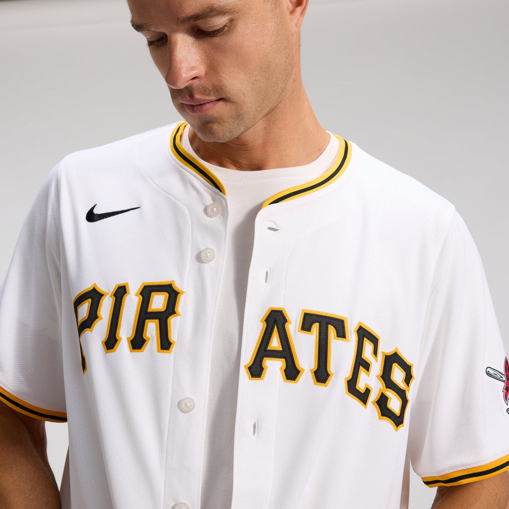 Men's Pittsburgh Pirates Nike White Home Limited Jersey