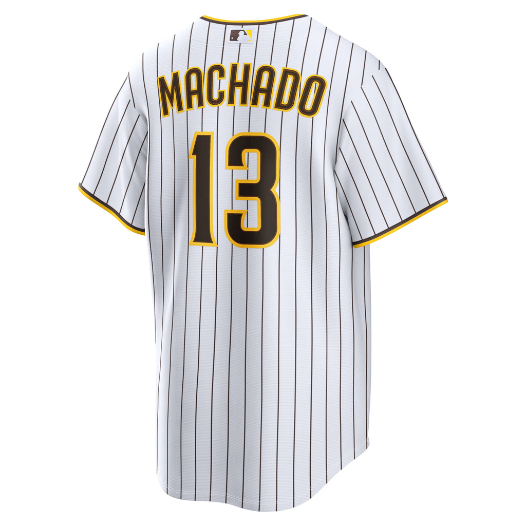 Men's San Diego Padres Manny Machado Nike White Home Replica Player Jersey