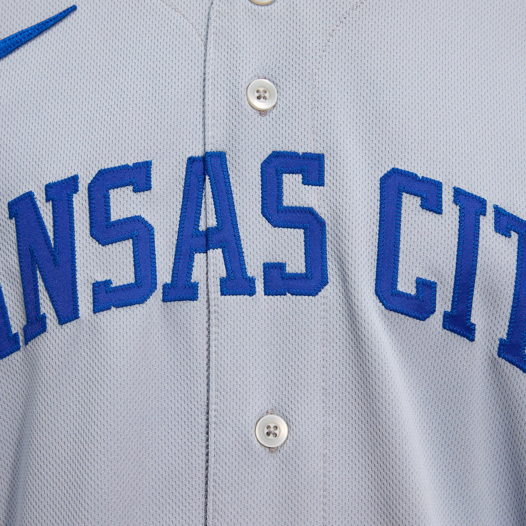 Men's Kansas City Royals Nike Gray 2022 Road Authentic Jersey