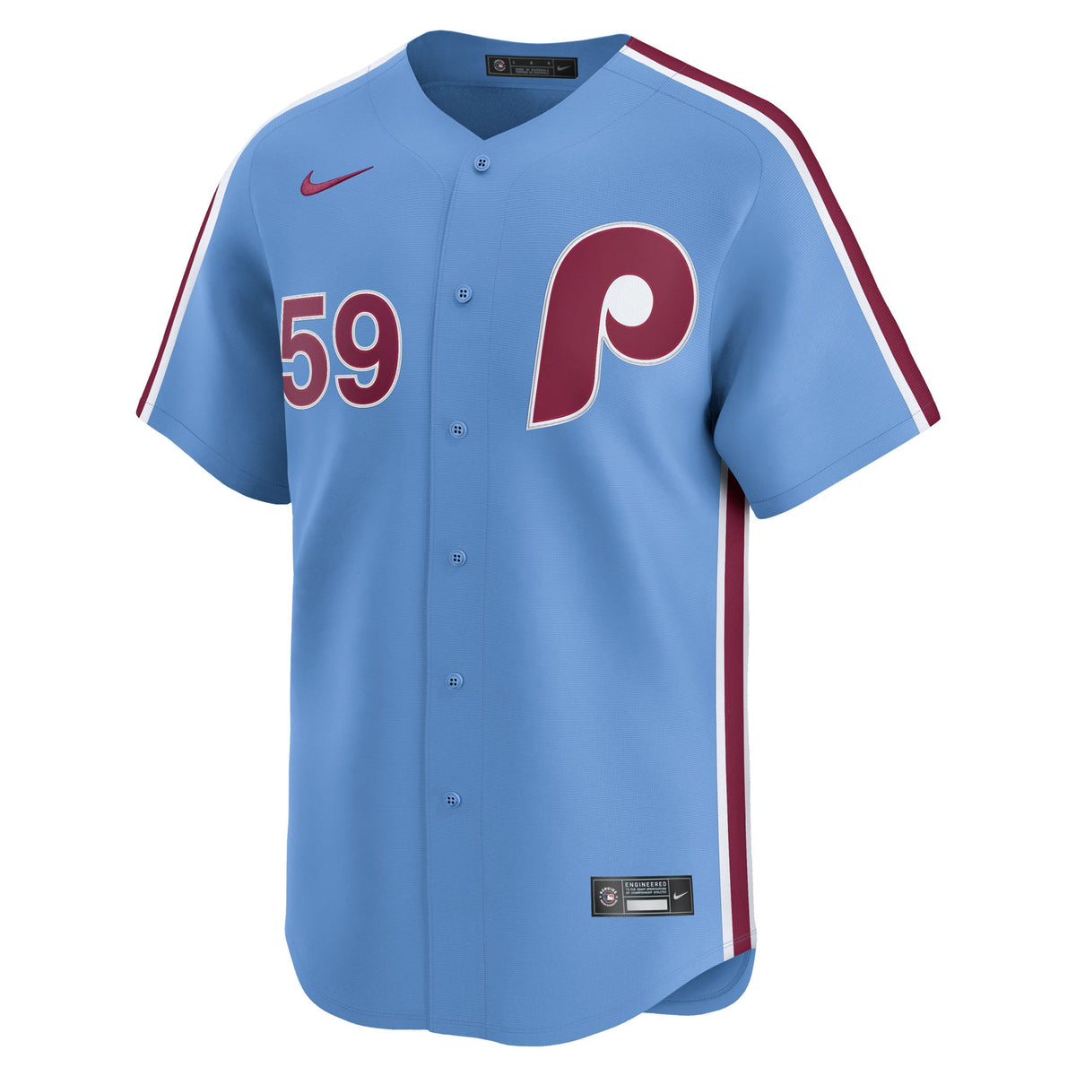 Men's Philadelphia Phillies Jhoan Duran Nike White Home Limited Player Jersey