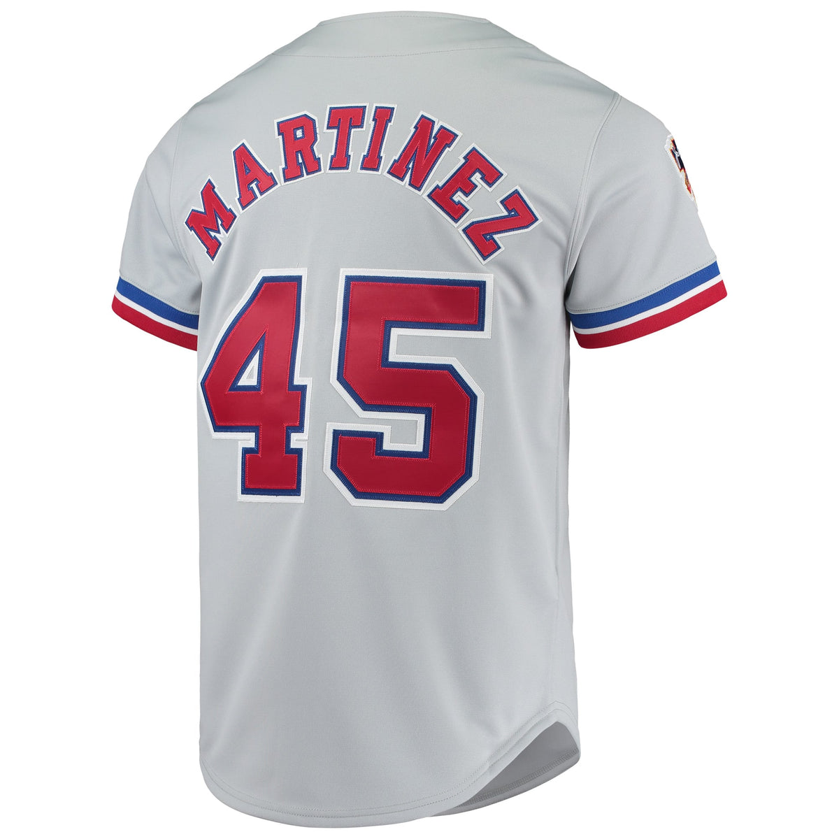 Men's Montreal Expos Pedro Martinez Mitchell & Ness Gray Cooperstown Collection Authentic Jersey