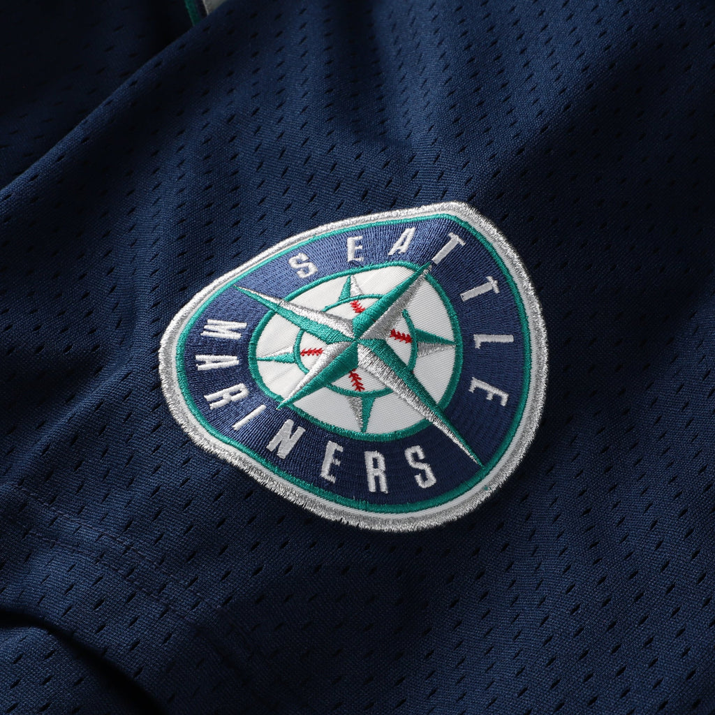Men's Seattle Mariners Ken Griffey Jr. Mitchell & Ness Royal Big & Tall Cooperstown Collection Mesh Batting Practice Jersey