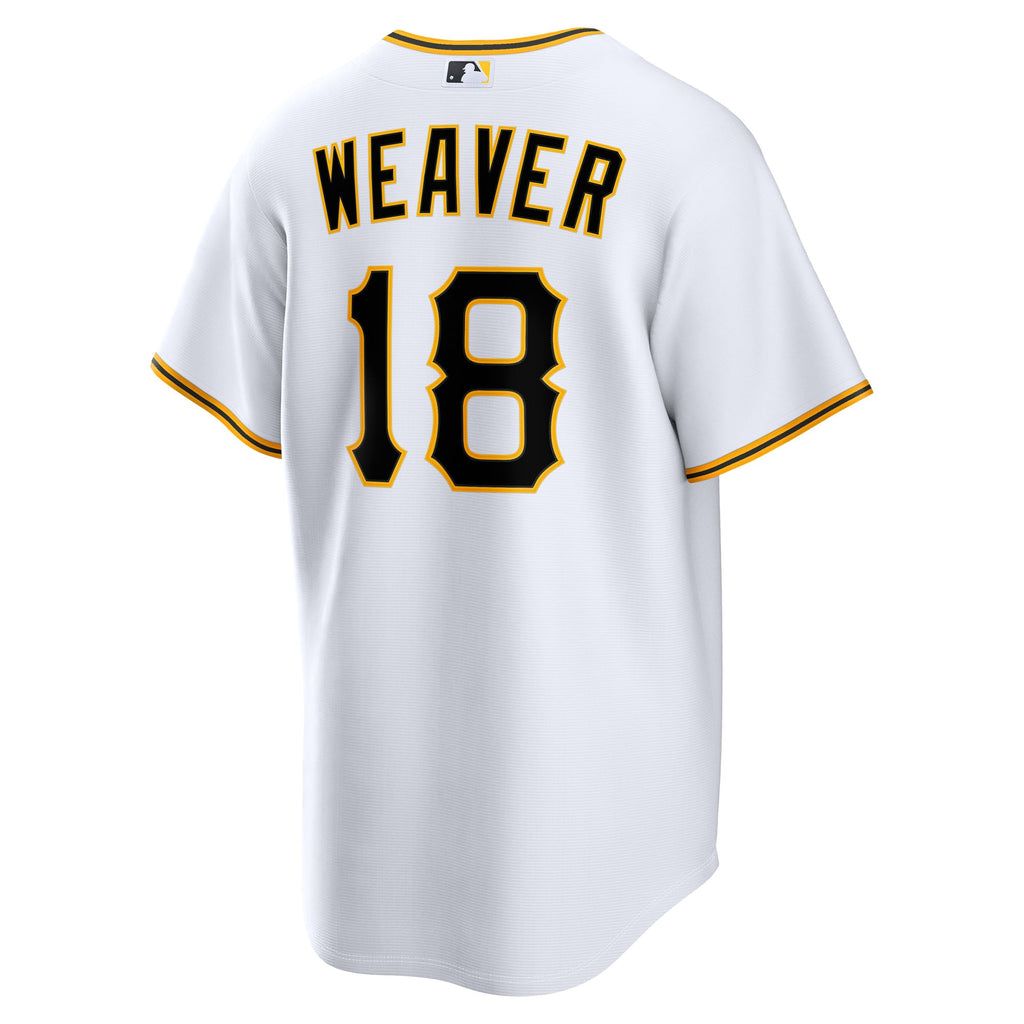 Men's Pittsburgh Pirates Luke Weaver Nike White Home Replica Jersey
