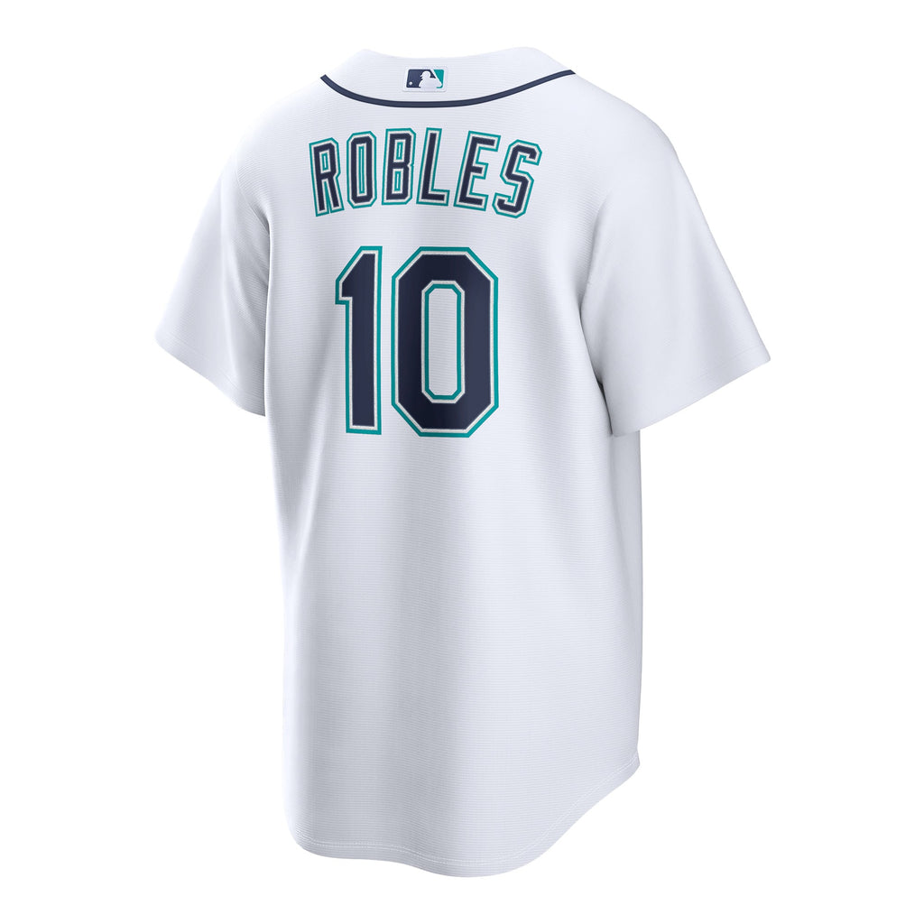 Men's Seattle Mariners Victor Robles Nike White Home Replica Jersey