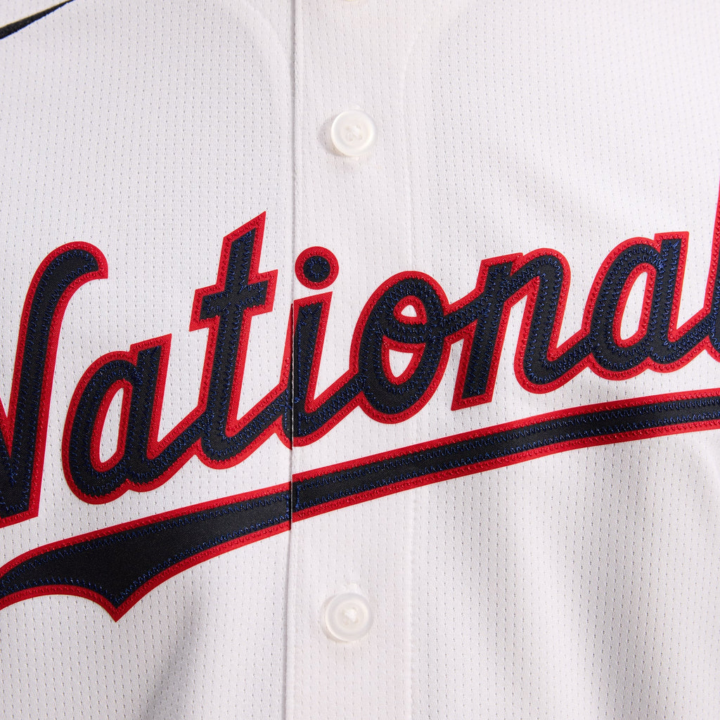 Men's Washington Nationals Dylan Crews Nike White Home Limited Player Jersey