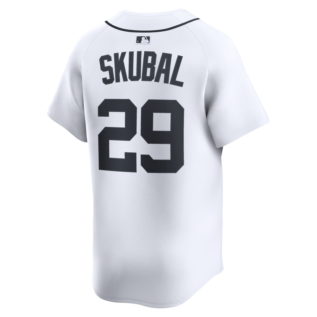 Men's Detroit Tigers Tarik Skubal Nike White Home Limited Player Jersey