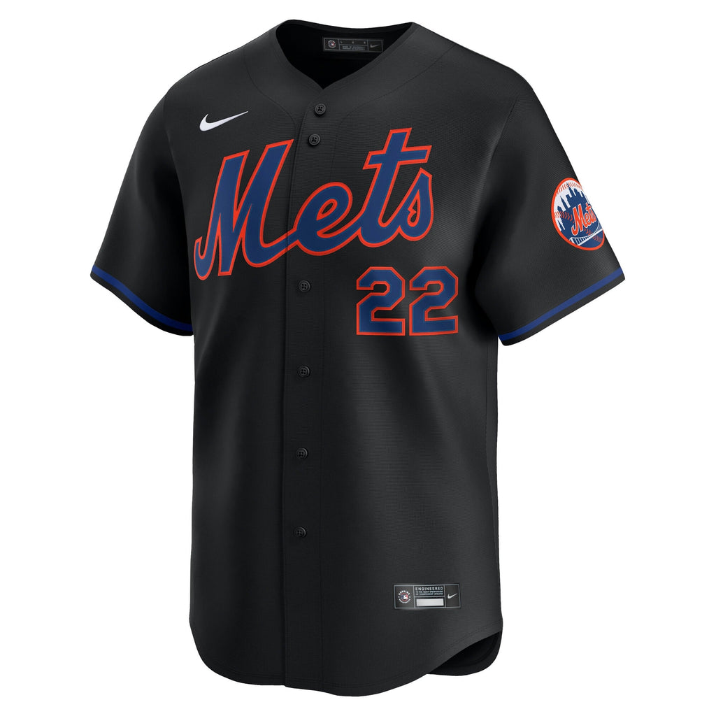 Men's New York Mets Juan Soto Nike Gray Road Limited Player Jersey