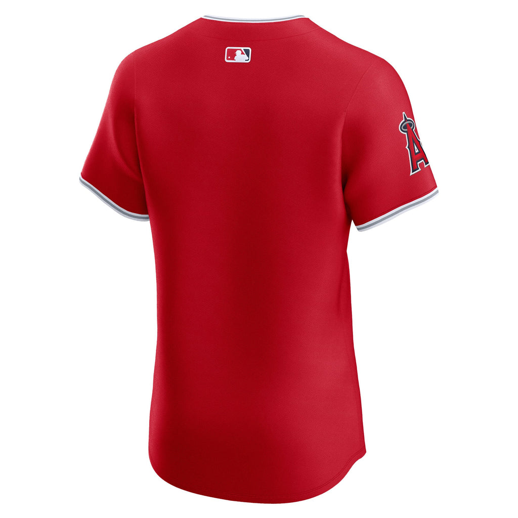 Men's Los Angeles Angels Nike Red Alternate Elite Jersey