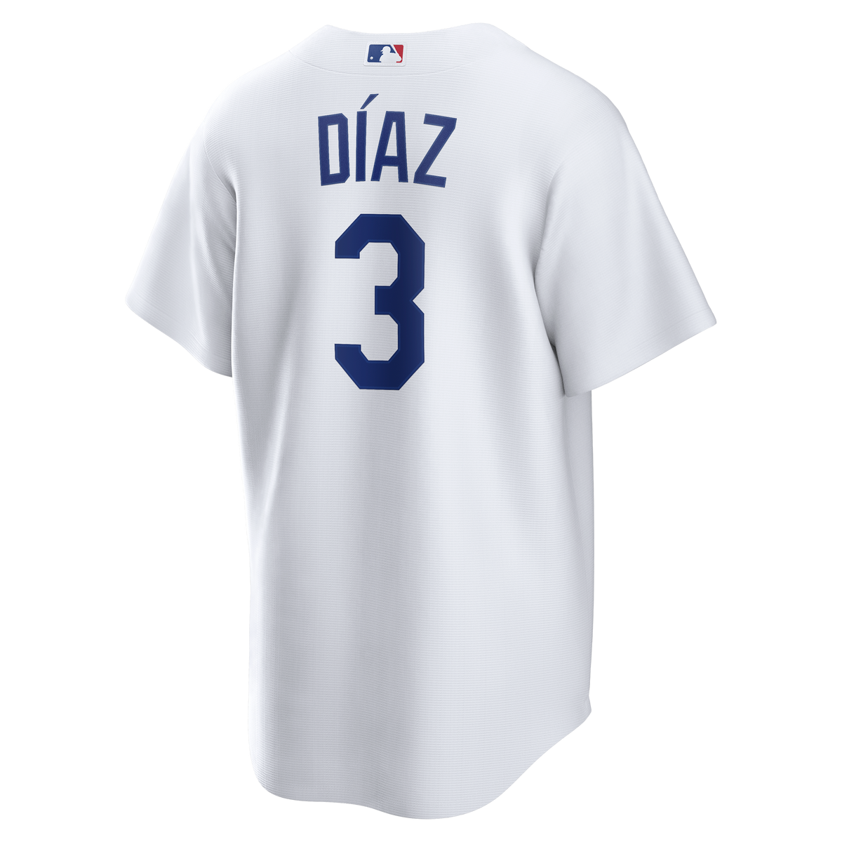Men's Los Angeles Dodgers Edwin Díaz Nike White Home Replica Jersey