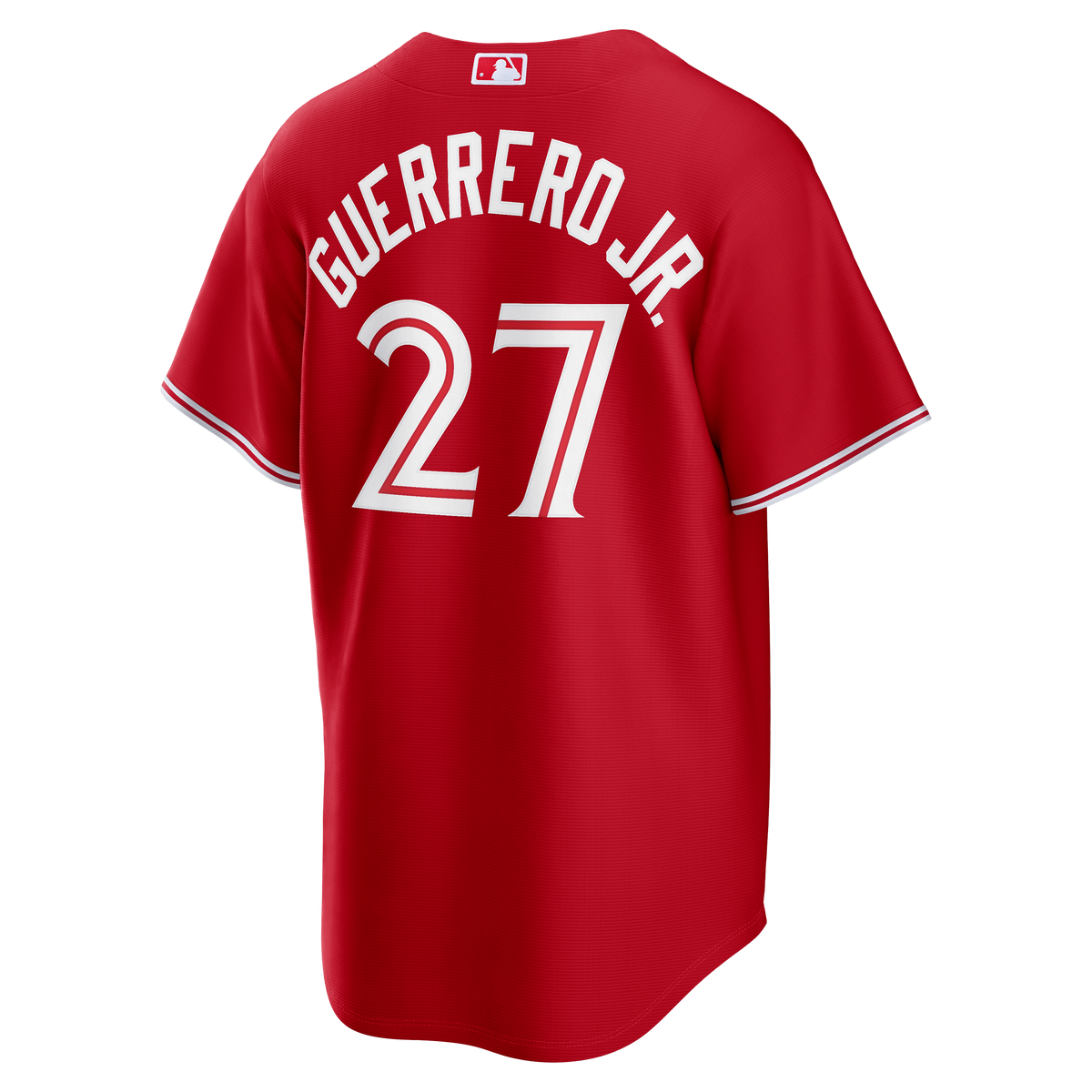 Men's Toronto Blue Jays Vladimir Guerrero Jr. Nike Red Canada Day Replica Jersey