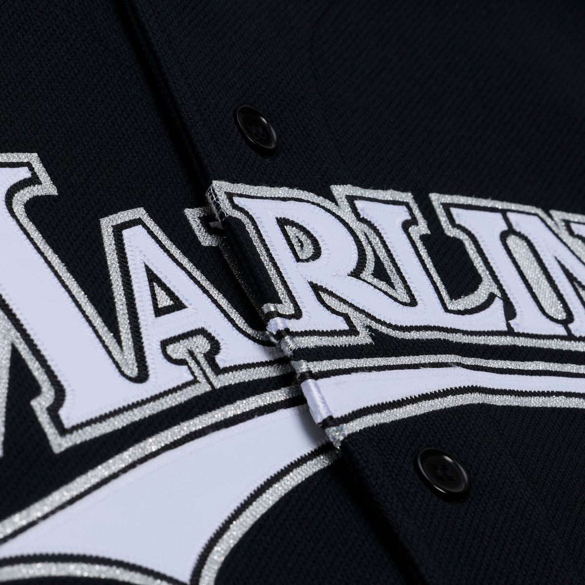 Men's Florida Marlins Miguel Cabrera Mitchell & Ness Black 2003 Cooperstown Mesh Batting Practice Button-Up Jersey