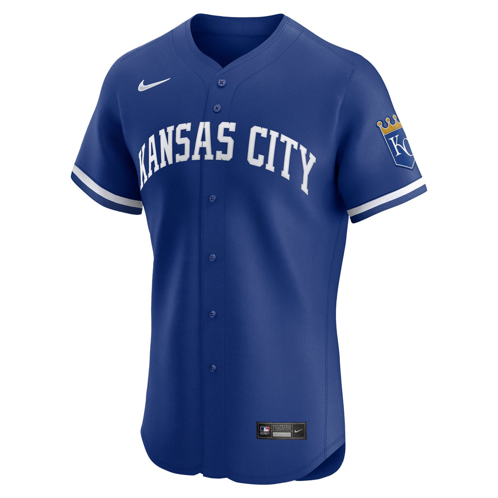 Men's Kansas City Royals Nike Light Blue Alternate Elite Jersey