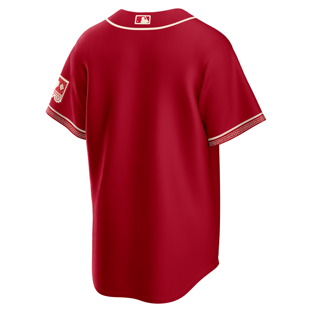 Men's Texas Rangers  Nike Red 2026 City Connect Stadium Jersey