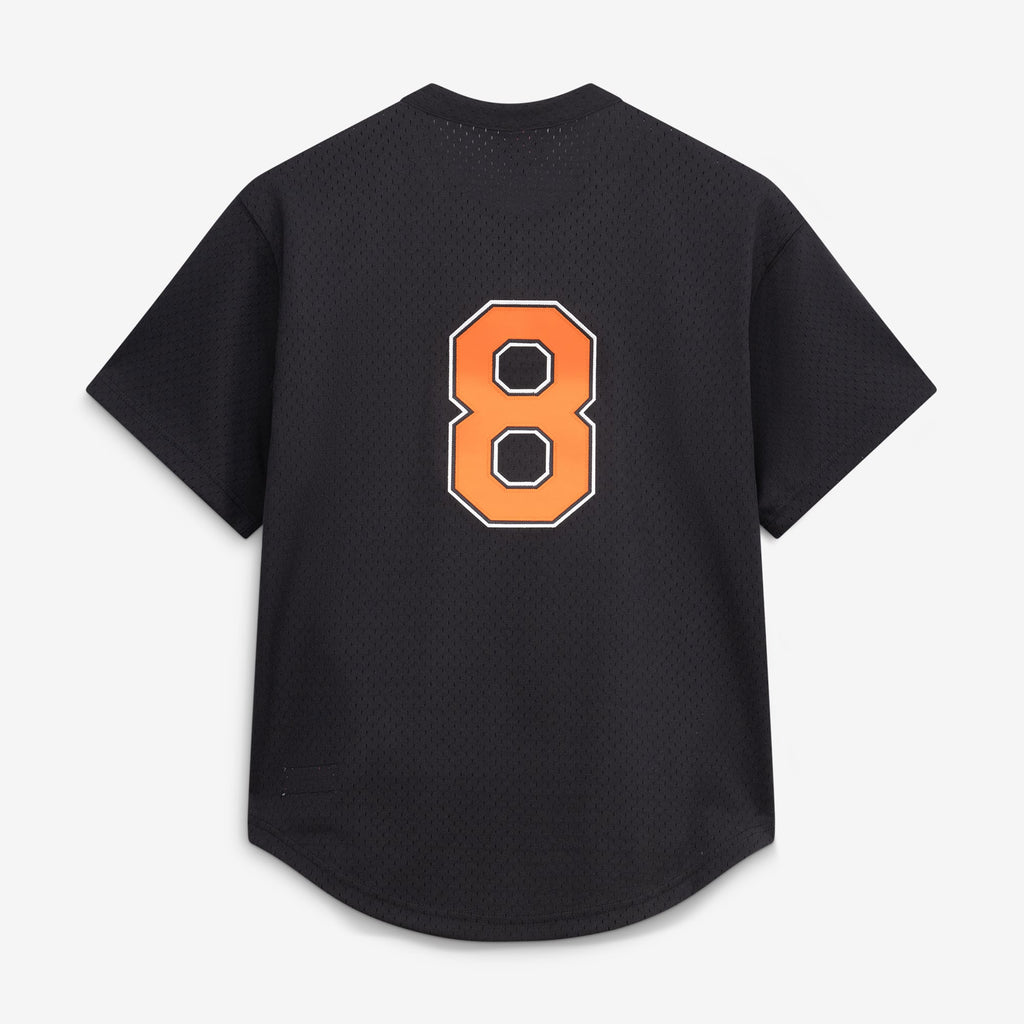 Men's Baltimore Orioles Cal Ripken Jr. Mitchell & Ness Black Authentic Batting Practice Jersey