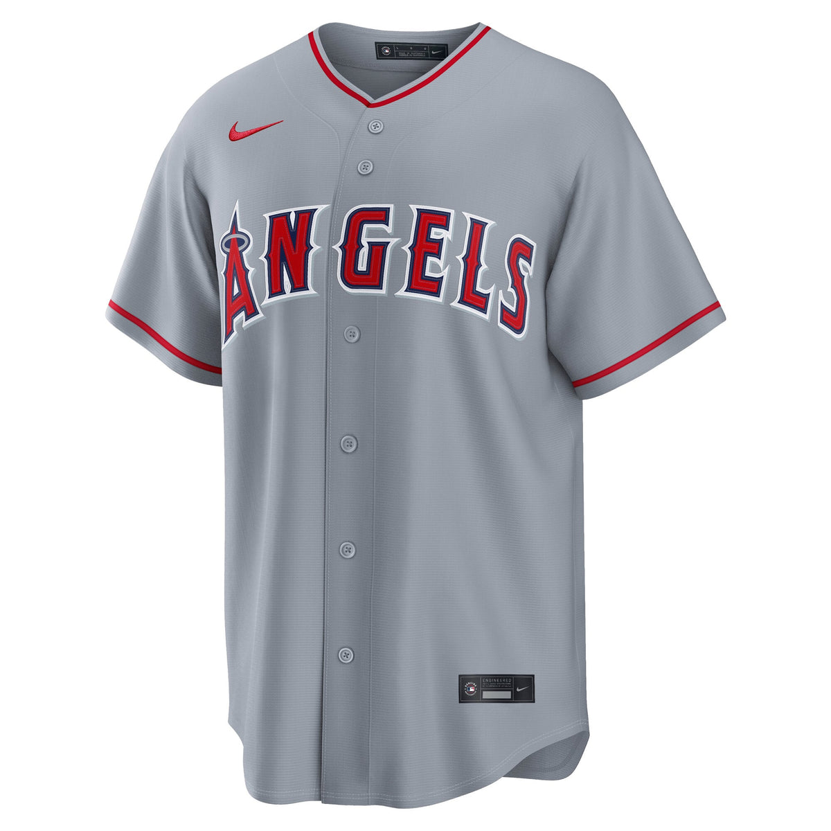 Men's Los Angeles Angels Mike Trout Nike White Alternate Replica Jersey