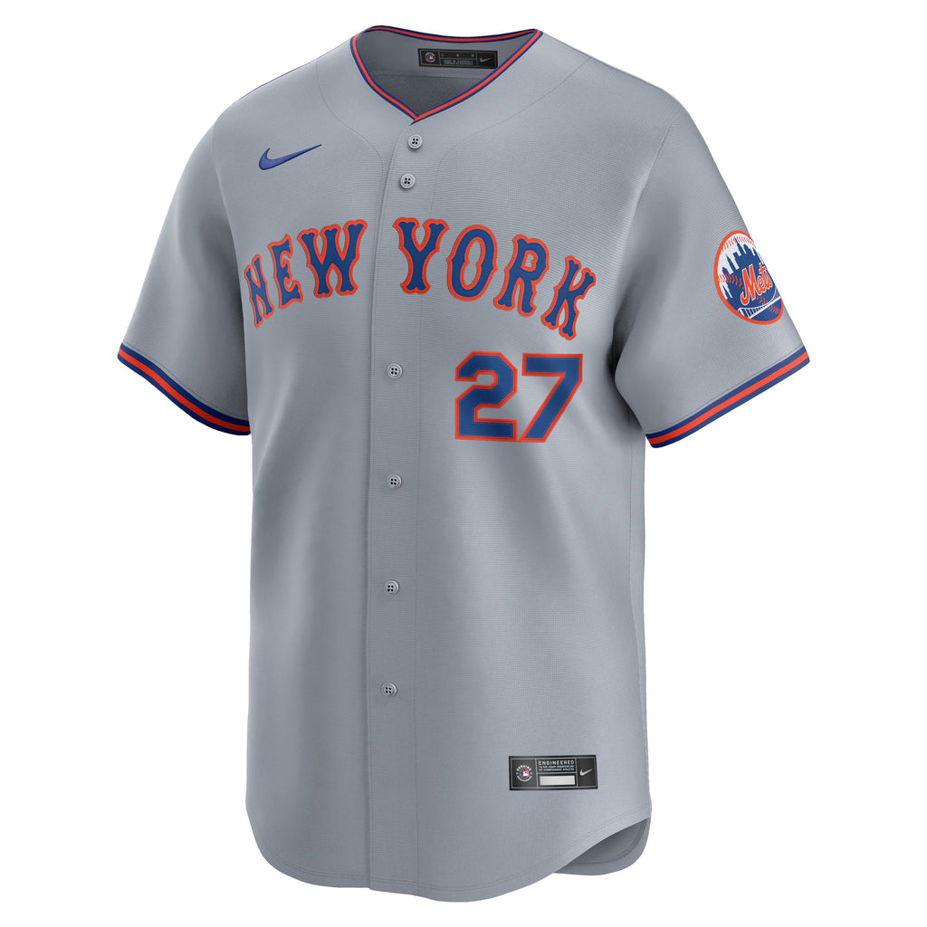 Men's New York Mets Mark Vientos Nike Gray All-Star Limited Jersey