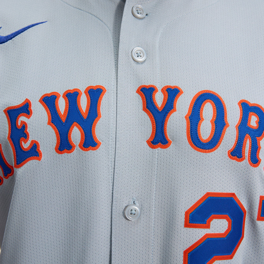 Men's New York Mets Mark Vientos Nike Gray All-Star Limited Jersey