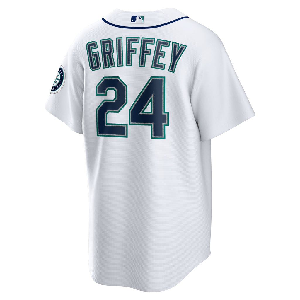 Men's Seattle Mariners Ken Griffey Jr. Nike White Home Replica Jersey