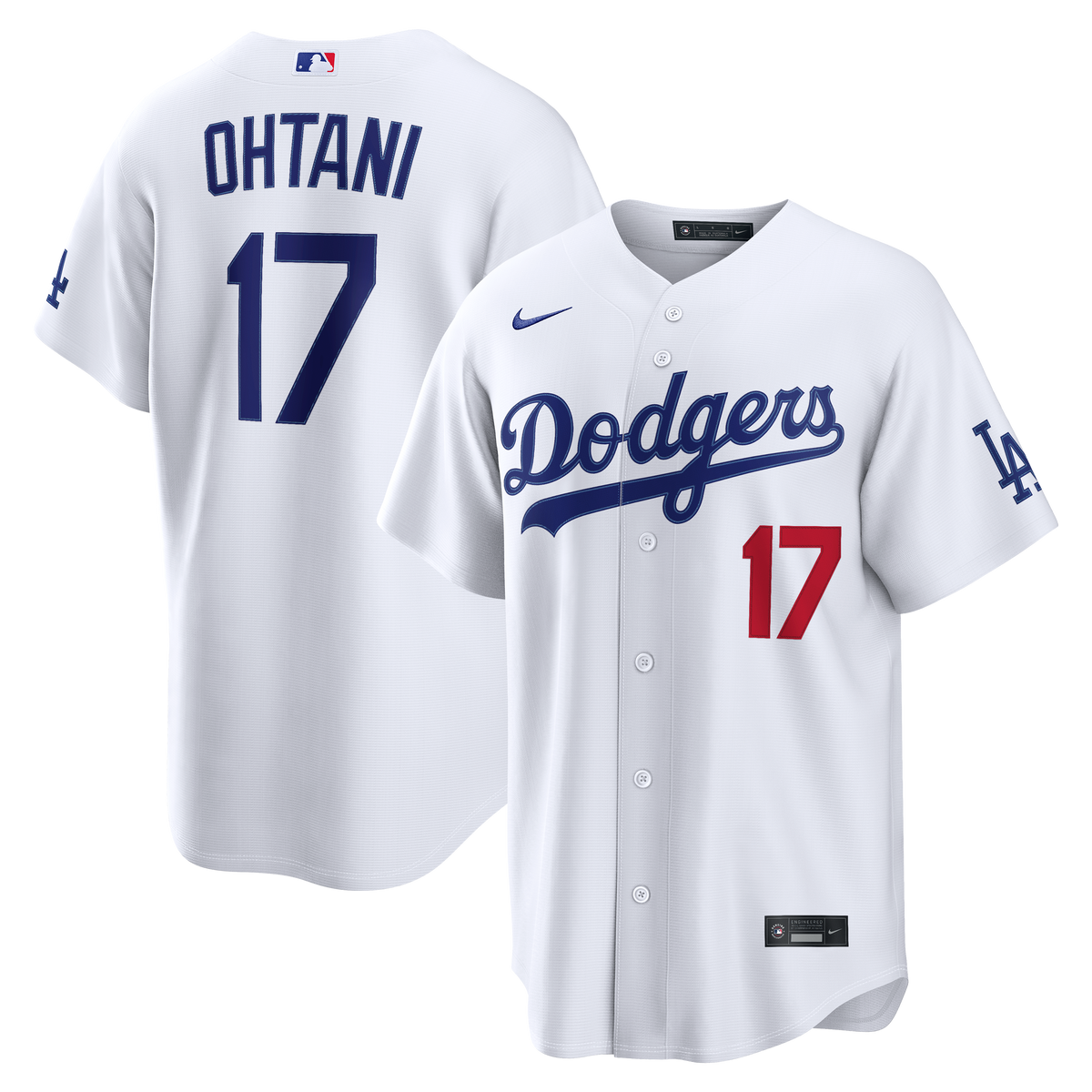 Men's Los Angeles Dodgers Shohei Ohtani Nike Royal Alternate Stadium Jersey