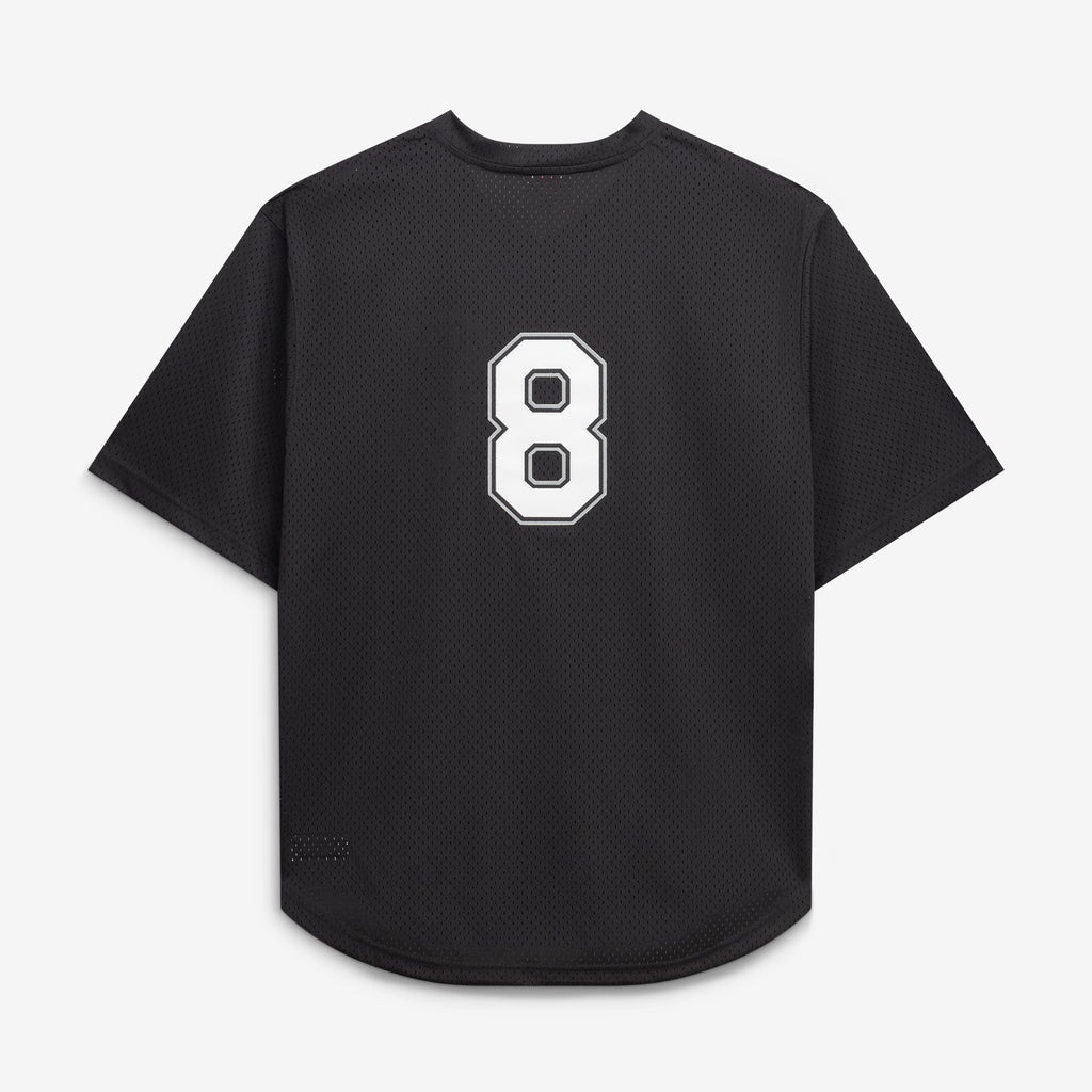 Men's Chicago White Sox Bo Jackson Mitchell & Ness Black Cooperstown Collection Big & Tall Mesh Batting Practice Jersey
