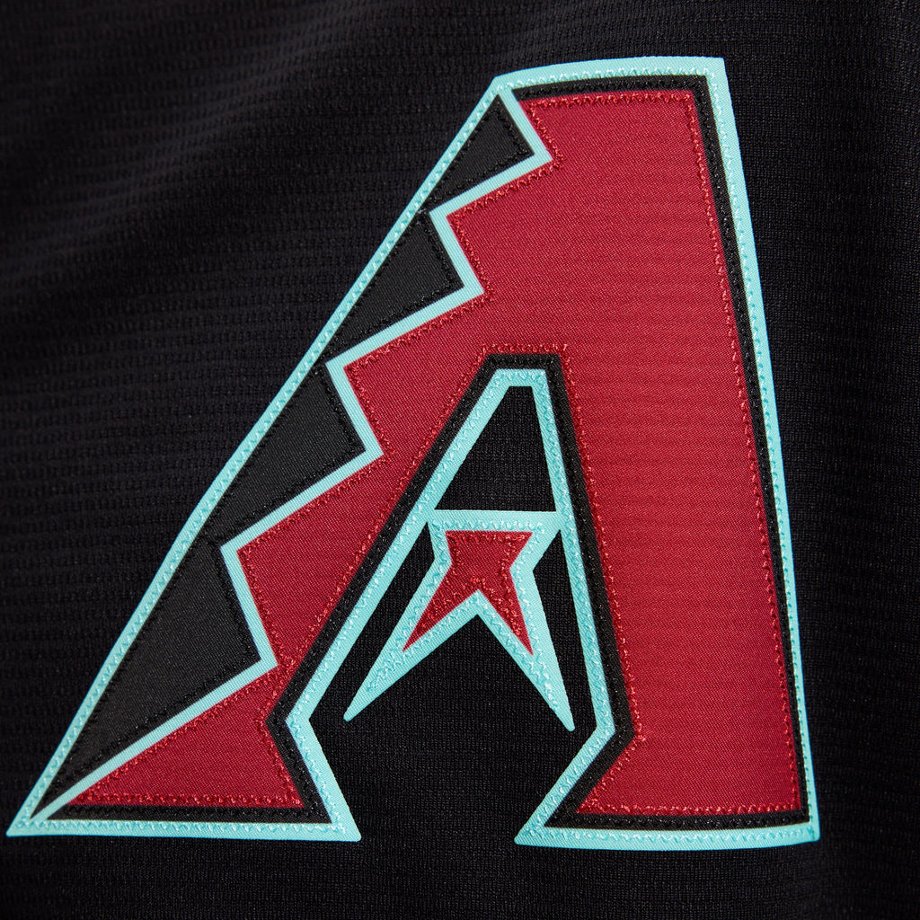 Men's Arizona Diamondbacks Corbin Carroll Nike Black Alternate Replica Jersey