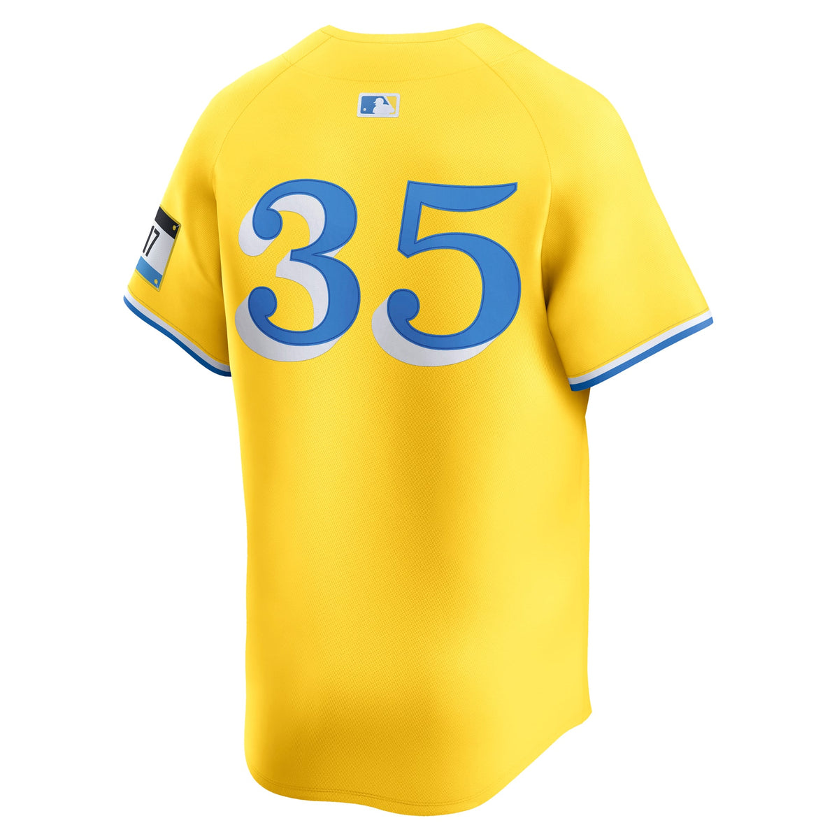 Men's Boston Red Sox Garrett Crochet Nike Gold Alternate Limited Jersey