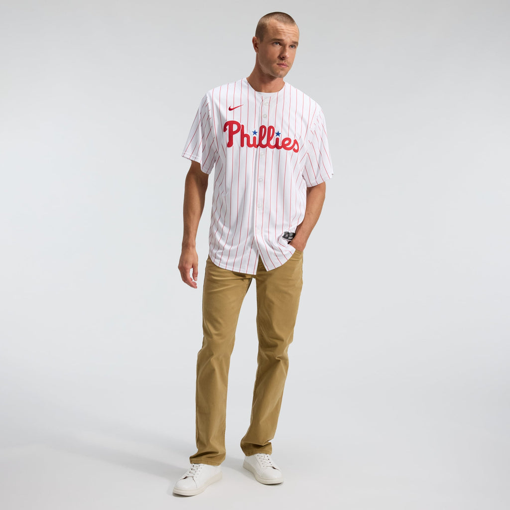 Men's Philadelphia Phillies Nike White Home Replica Team Jersey