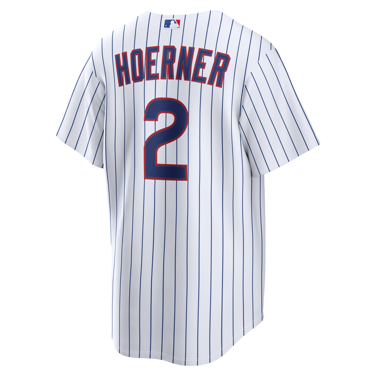 Men's Chicago Cubs Nico Hoerner Nike White Home Replica Jersey