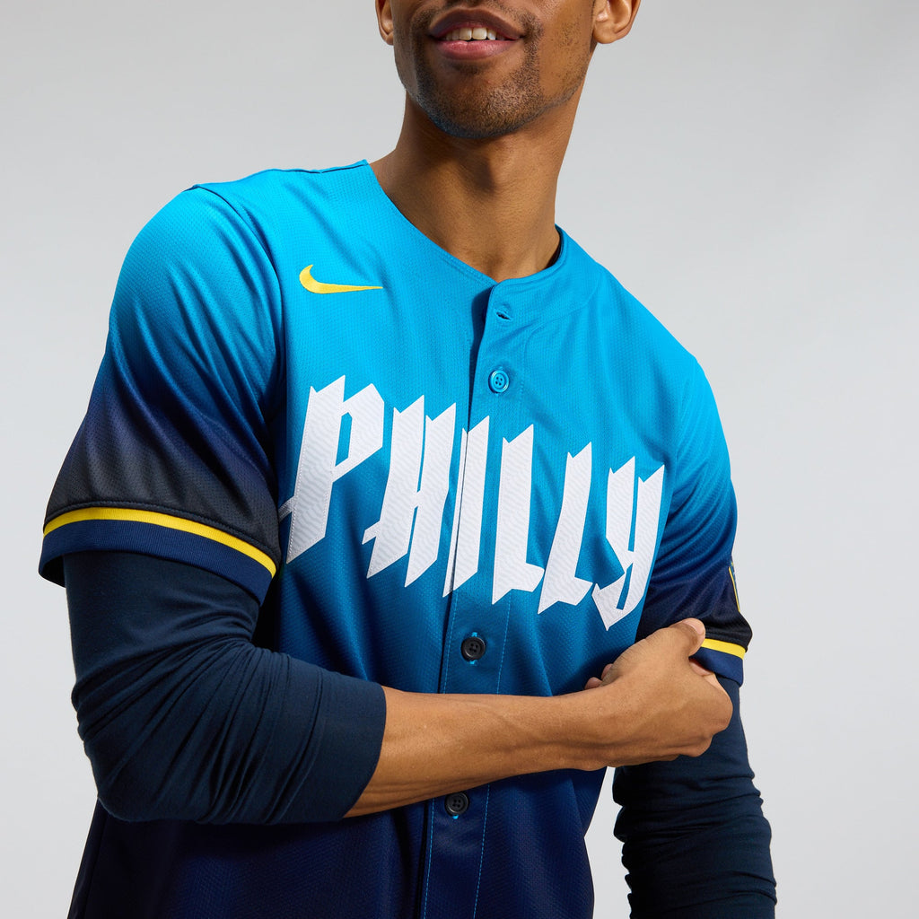 Men's Philadelphia Phillies Nike Navy City Connect Limited Jersey