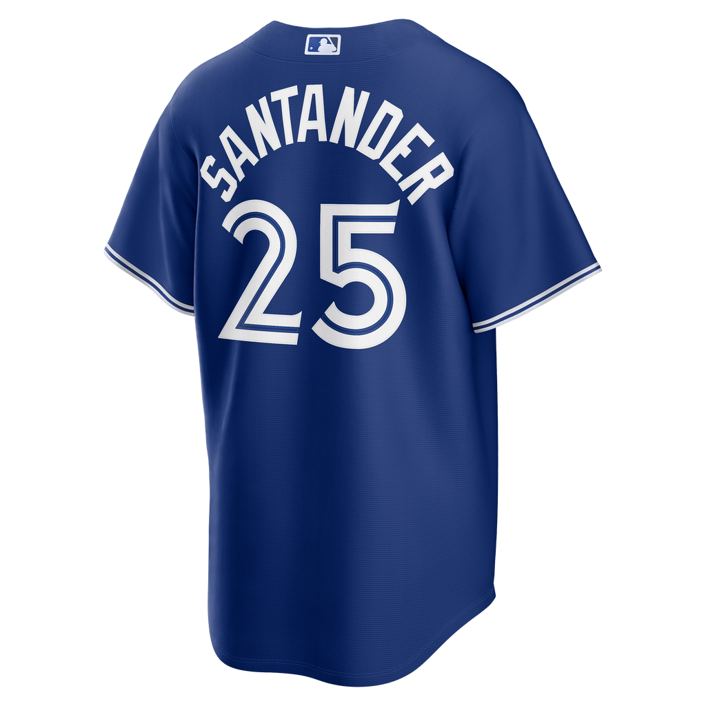 Men's Toronto Blue Jays Anthony Santander Nike Gray Road Replica Jersey